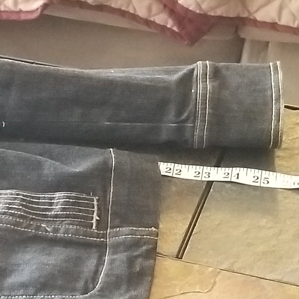 COPY - WhipStitched Military Styled Black Jean J… - Picture 7 of 8